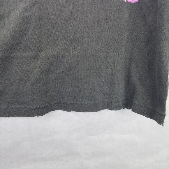 Junk Food T-shirt XS Disneys Alice In Wonderland Curiouser Vintage Black USA NEW - Picture 8 of 15